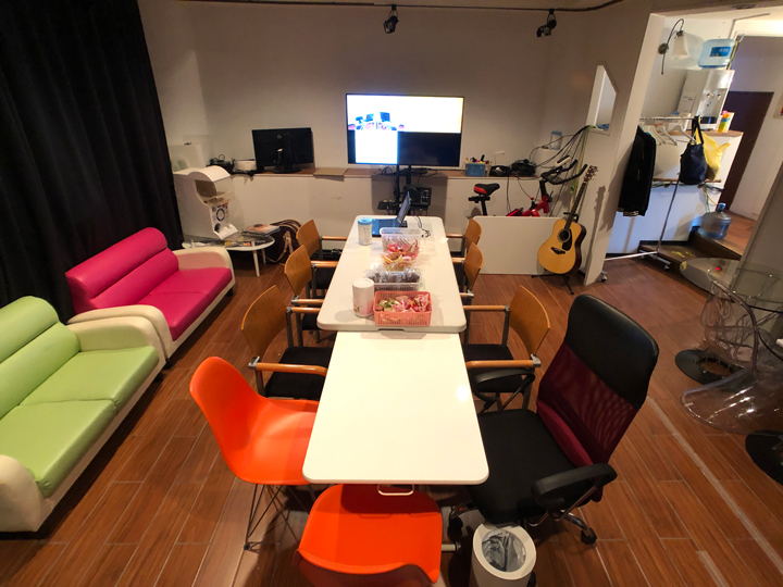 C 楽屋2